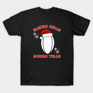 Christmas Rugby Funny T-Shirt